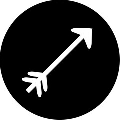 Hand drawn arrow icon
