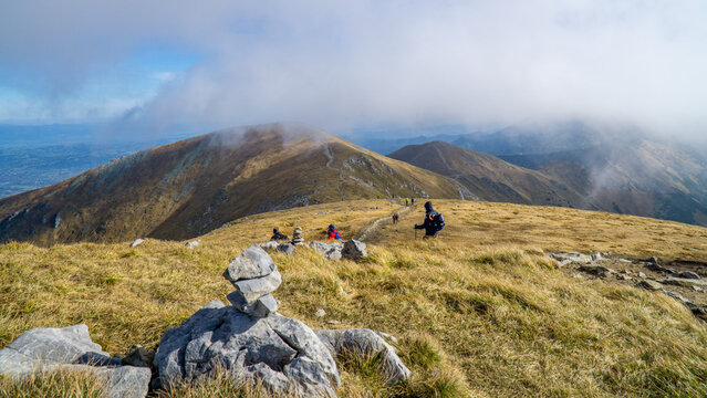 G&oacute;ry Tatry czerwone wierchy jesień 