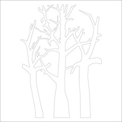 vector stock tree illustration design