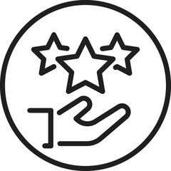 quality, rating star sign