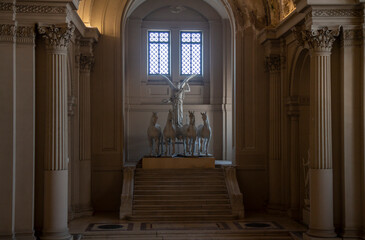 interior altar of the fatherland rome