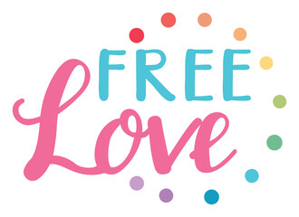 Illustrated Sticker Pride Message - LGBTQ+ 