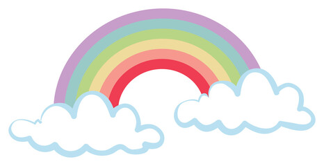Rainbow Hand drawn Illustration