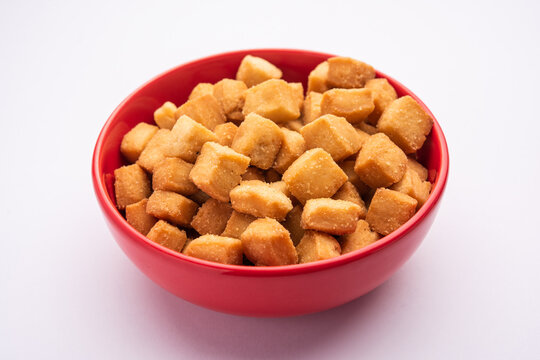 Shankarpali, shakkarpara, murali, khurma, lakdi mithai, or simply mithai is an Indian sweet snack