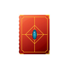 Game UI asset. Gaming user interface book icon. vector illustration