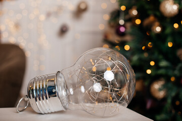 Dekorative Glühbirne mit LED