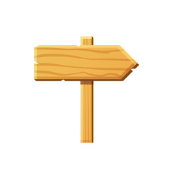 Game UI asset. Gaming user interface wood sign icon. vector illustration