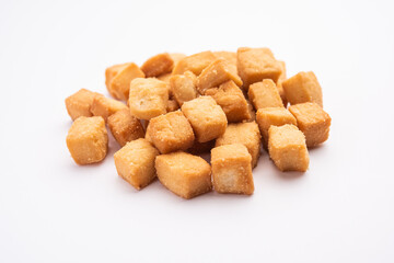 Shankarpali, shakkarpara, murali, khurma, lakdi mithai, or simply mithai is an Indian sweet snack