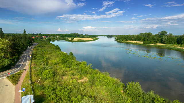 Bug river, near the village of Kania Nowa, central Poland