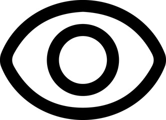 Eye glyph sign 