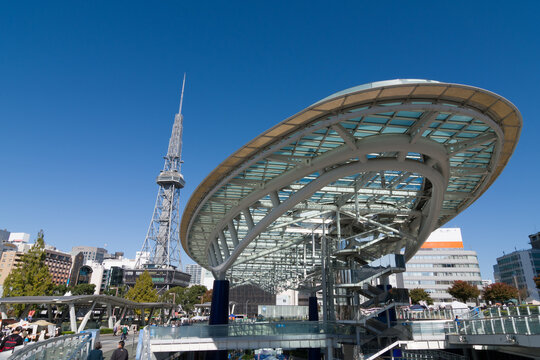 愛知県名古屋市　栄の都市景観　（nagoya）
