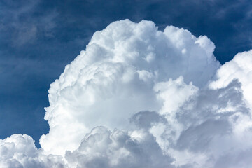 Rain Storm Clouds Cumulus Blue Sky Season Weather