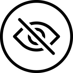 Invisible, Private sign