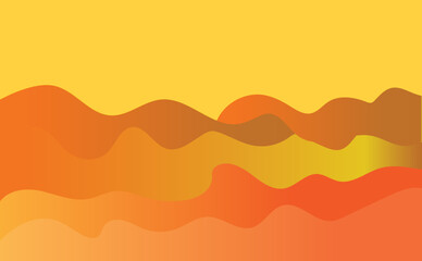 Wave abstract vector design.