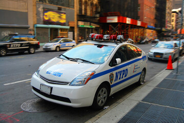 Voiture de Police américaine NYPD, New York City