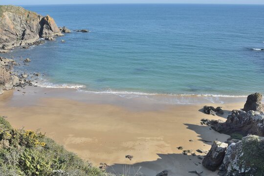Plage des Soux, &icirc;le d'Yeu, Vend&eacute;e, France