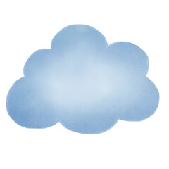 watercolor cloud 