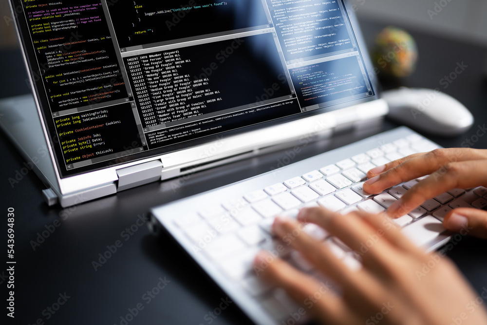 Aufkleber african american web developer programmer
