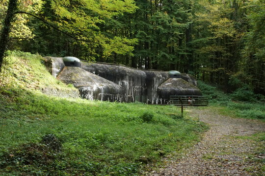 Part of Maginot Line Defences,  Hunspach, Haguenau-Wissembourg, Bas-Rhin, Grand Est, France (Alsace)