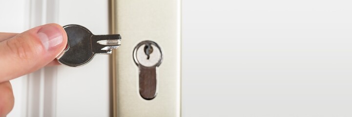 Hand Holding Broken Key