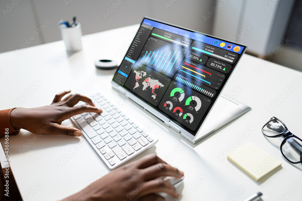 Poster Data Analyst Using Data Analytics KPI