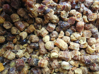 Beekeeping product perga, a useful superfood. Another name is bee bread.