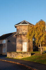 5 November 2022. Elgin, Moray, Scotland. This is an old Doocot (structure for housing pigeons) in Elgin.