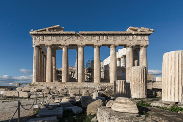 Fototapeta premium Parthenon at the Acropolis of Athens, Attica, Greece