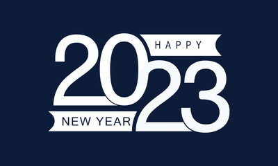 Lettering, Happy new year 2023.