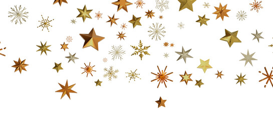 Falling snow at night. Bokeh lights