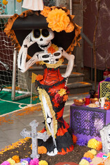 La Calavera Catrina, traditional personage of Mexican Day of the dead