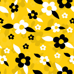 Vector illustration of a seamless floral pattern in spring for Wedding, anniversary, birthday and party. Design for banner, poster, card, invitation and scrapbook 