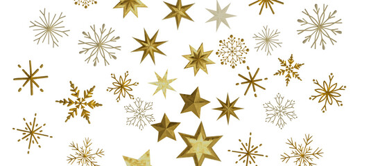 Festive christmas card. Isolated illustration white background.