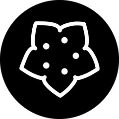 Exotic fruit line icon