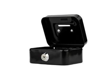 the small black money box