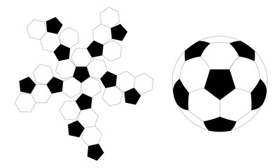 soccer ball vector