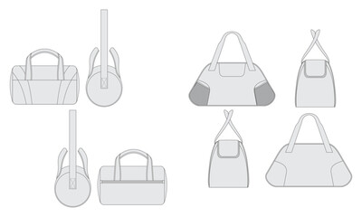 Fototapeta premium bag vector design