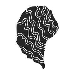 Oyster vector icon.Black vector icon isolated on white background oyster.