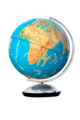 Fotobehang Beautiful globe with Africa and Europe. © Composer