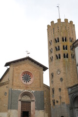 Church of Sant'Andrea at Piazza della Repubblica in Orvieto, Umbria Italy