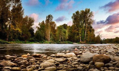 Riverside view