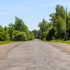 god-forsaken Russian roads