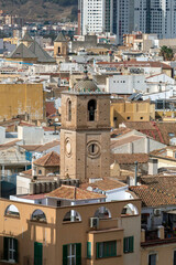 Fototapeta premium View of Malaga from the Alcazaba