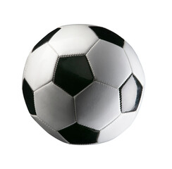Classic soccer ball. Sport objects on transparent background.  - 543750227