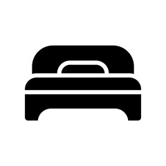 Bed icon template design PNG file