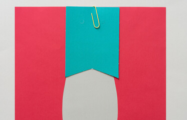 note paper with clip