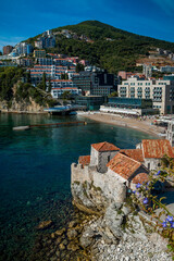 Budva, Montenegro. Old town. Historical center.