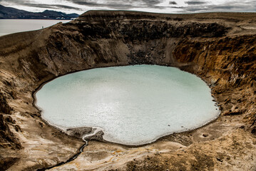 askja krater Island © Alexandra