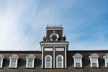 Historical Dormers on Roof of a Building