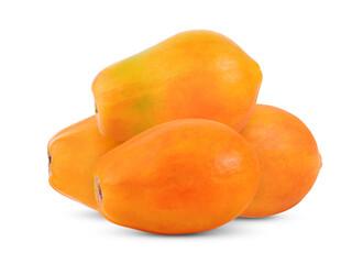 papaya isolated on transparent png